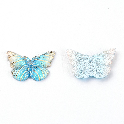 Resin Butterfly Pendant CRES-TAC0003-10B-1