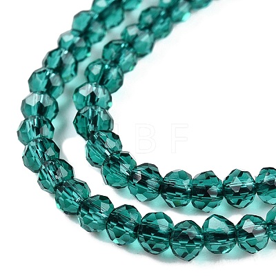 Glass Beads Strands EGLA-T021-01E-1