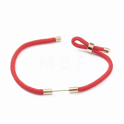 Braided Nylon Cord Bracelet Making MAK-A017-D01-06G-1