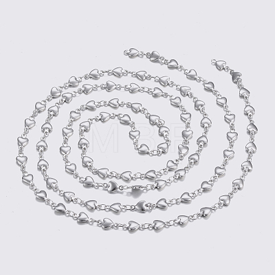 3.28 Feet 304 Stainless Steel Chains X-STAS-P197-038P-1