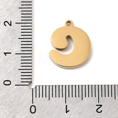 304 Stainless Steel Pendants STAS-K297-09C-G-1