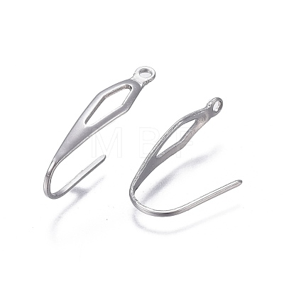 Tarnish Resistant 304 Stainless Steel Earring Hooks X-STAS-P236-23P-1