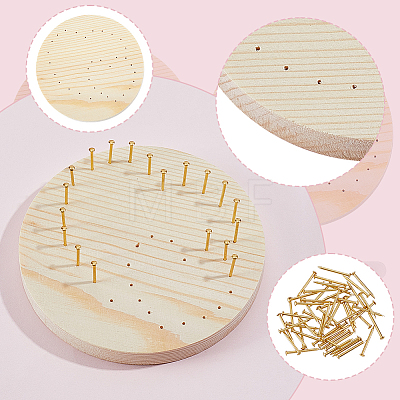 1Bag DIY String Art Kits DJEW-WR0001-22A-1