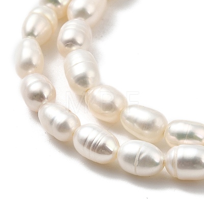 Natural Cultured Freshwater Pearl Beads Strands PEAR-I007-01N-01-1