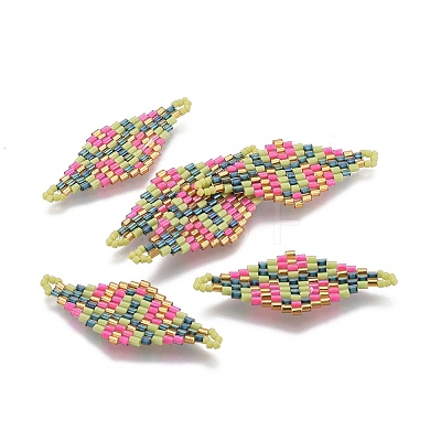 MIYUKI & TOHO Handmade Japanese Seed Beads Links SEED-E004-M13-1