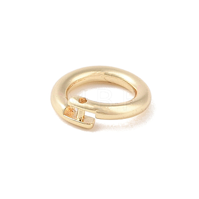 Brass Open Jump Rings KK-S369-01G-03-1