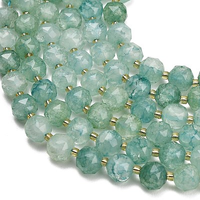 Dyed Imitation Jade Glass Beads Strands GL-Z001-02A-10-1