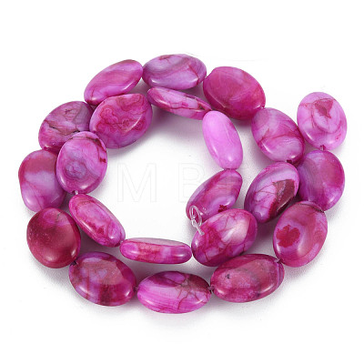 Natural Crazy Agate Beads Strands G-S359-349-1
