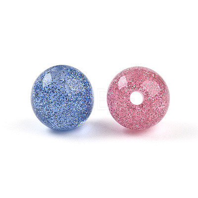 Opaque Resin Beads RESI-N042-10mm-15-1