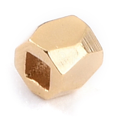 Brass Spacer Beads KK-O133-202A-G-1