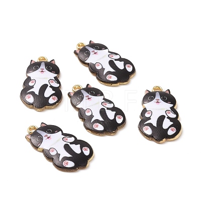 Alloy Enamel Pendants FIND-E031-02A-1