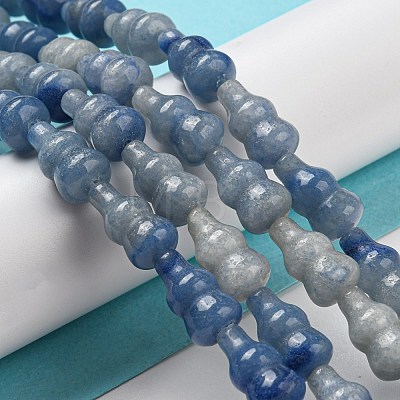 Natural Blue Aventurine Beads Strands G-C039-A10-1