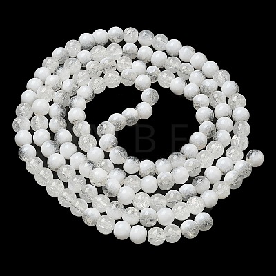 Crackle Glass Beads X1-GLAA-U001-6mm-07-1