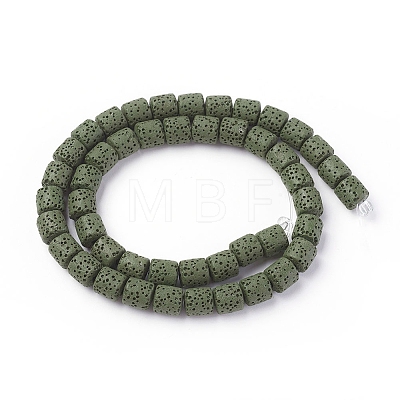 Natural Lava Rock Beads Strands G-F671-04A-10-1