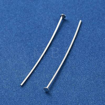 925 Sterling Silver Flat Head Pins STER-M117-03C-S-1