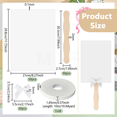 DIY Fan Making Kits DIY-PH0036-11B-1