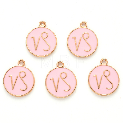Alloy Enamel Pendants ENAM-S124-01A-09E-1