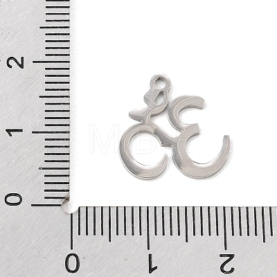 201 Stainless Steel Charms SA-CBA5D66-10P-1