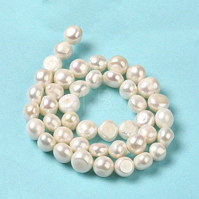 Natural Cultured Freshwater Pearl Beads Strands PEAR-E017-21-1