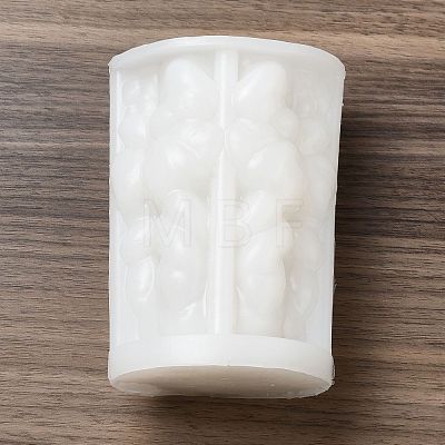 Embossed Pillar DIY Candle Silicone Molds CAND-B001-01-1