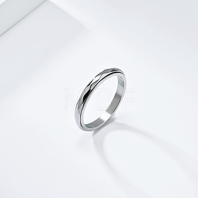 304 Stainless Steel Rotating Finger Rings FS-WGA316C-23-1