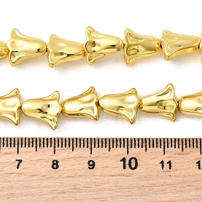 Electroplate Glass Beads Strands EGLA-F166-14-1