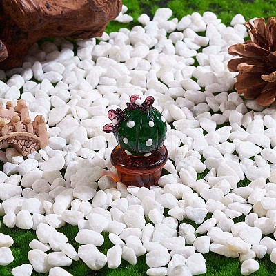 Small Glass Art Ball Cactus Figurines JX534A-1