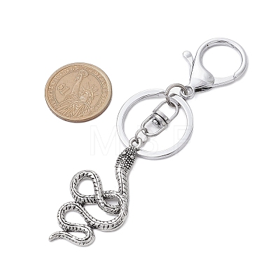 Snake Alloy Pendants Keychain KEYC-JKC00948-1