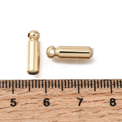 Brass Lapel Stick Pin End Cap FIND-Z123-01G-1