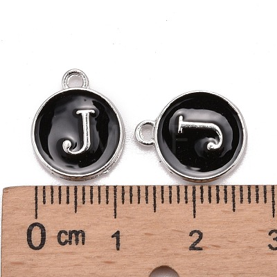 Platinum Plated Alloy Charms ENAM-S118-02J-P-1