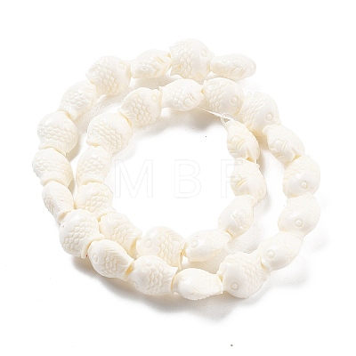 Synthetic Coral Carved Beads Strands CORA-C003-13B-03-1