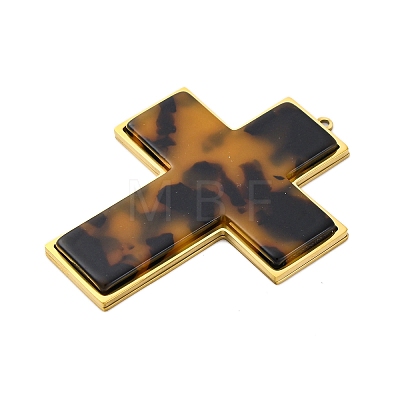304 Stainless Steel Pendants STAS-V004-06G-02-1