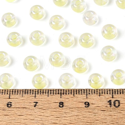 FGB Inside Colours Transparent Glass Seed Beads SEED-T009-01I-1
