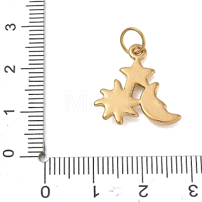 304 Stainless Steel Pendants SA-CBA4D1F-03G-B-1