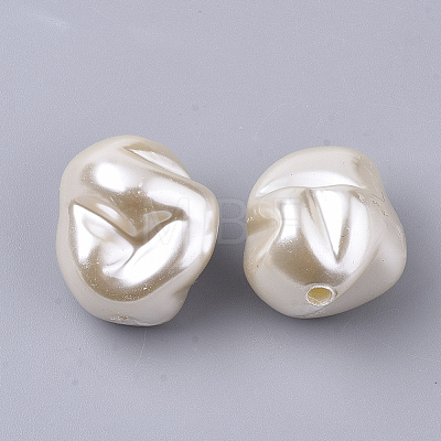 ABS Plastic Imitation Pearl Beads X-KY-T013-002A-1