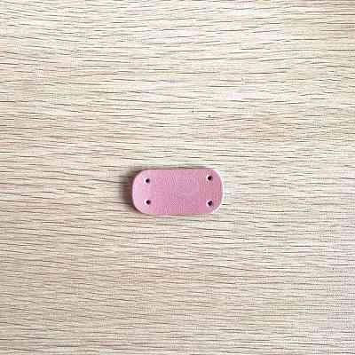 Two-Layer Imitation Leather Small label PW-WG9D4DA-01-1