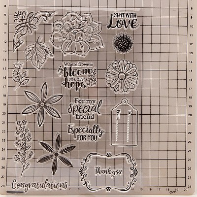 Clear Silicone Stamps PW-WG566B9-01-1