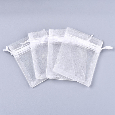 Organza Gift Bags with Drawstring OP-R016-13x18cm-04-1