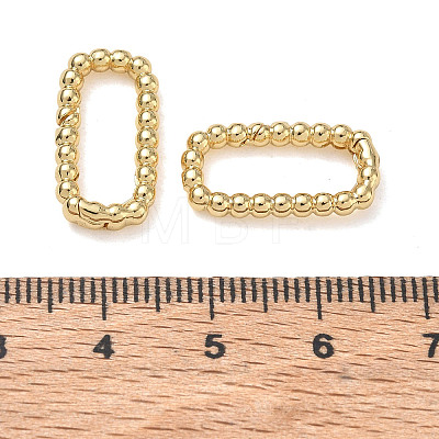 Brass Spring Gate Clasps
KK-CBA50B0-34G-1