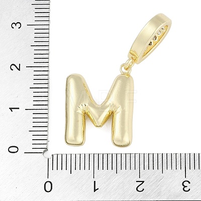 Brass Micro Pave Clear Cubic Zirconia Pendants KK-M289-01M-G-1