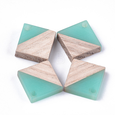 Resin & Wood Pendants X-RESI-S358-31E-1