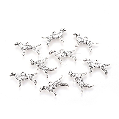 Tibetan Style Alloy Puppy Pendants LS-LF9881Y-1