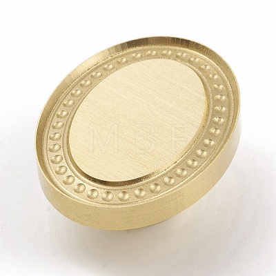 3D Embossed Photo Frame Brass Wax Seal Stamp Head AJEW-H138-01J-1