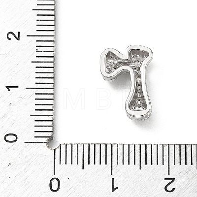 Brass Micro Pave Cubic Zirconia Pendants KK-A300-02P-R-1