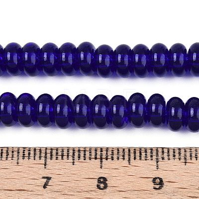 Transparent Glass Beads Strands GLAA-ZX008-6mm-19F-1