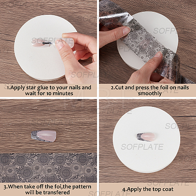 10 Rolls PET Nail Art Stickers MRMJ-SP0001-47A-1