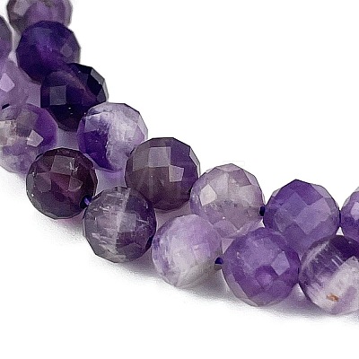 Natural Amethyst Beads Strands G-L581A-001A-1