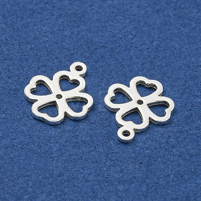 925 Sterling Silver Hollow Charms STER-C007-01B-S-1