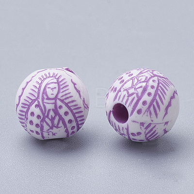 Craft Style Acrylic Beads LS-MACR-Q226-05A-8mm-1