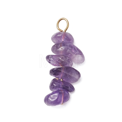 10Pcs 5 Colors 12 Constellation Natural Citrine & Natural Obsidian & Fluorite & Amethyst & Strawberry Quartz Pendants PALLOY-JF02839-02-1